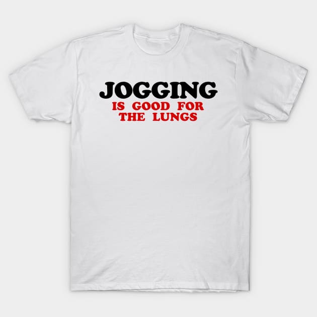 Jogging T-Shirt by TheCosmicTradingPost